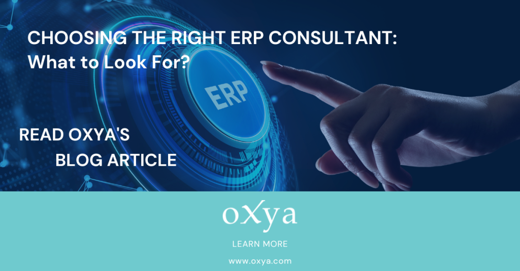 Choosing the Right ERP Consultant